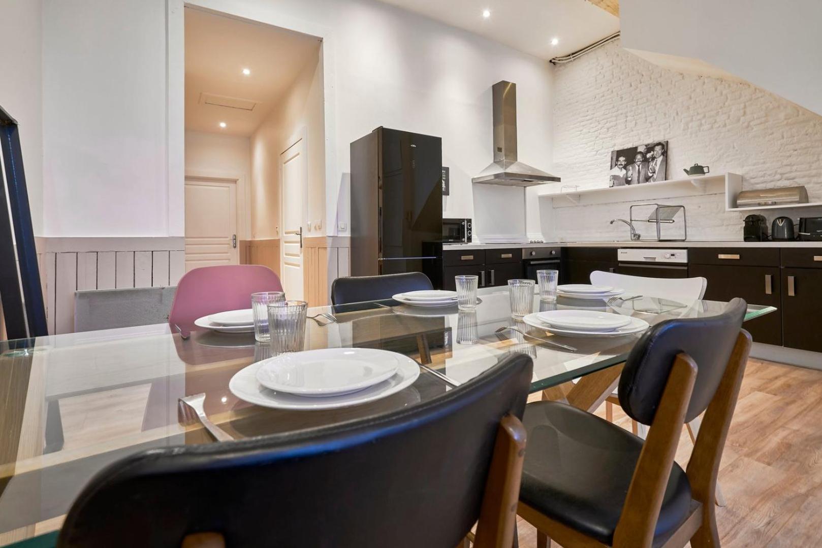 Old Lille: Charming Renovated Apartment Экстерьер фото
