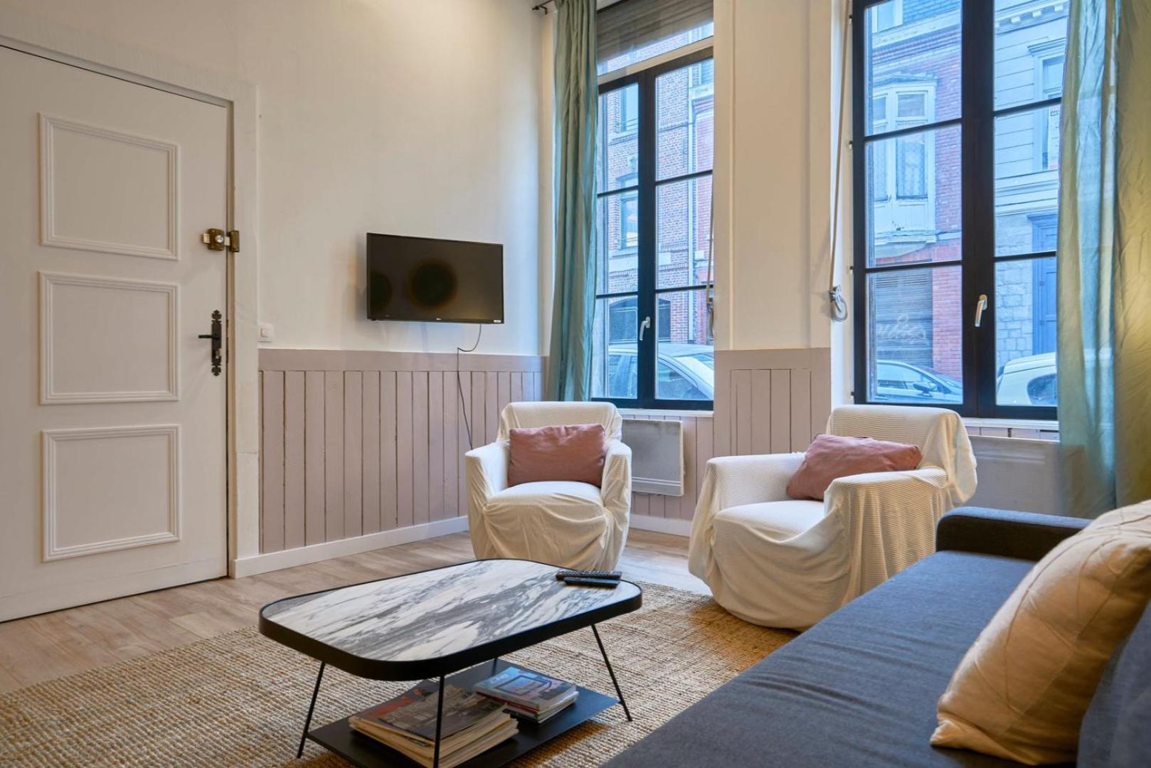 Old Lille: Charming Renovated Apartment Экстерьер фото