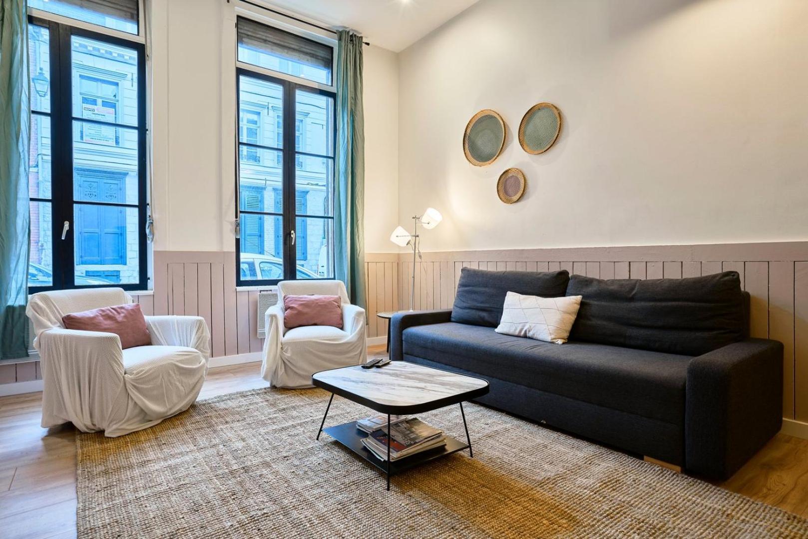 Old Lille: Charming Renovated Apartment Экстерьер фото