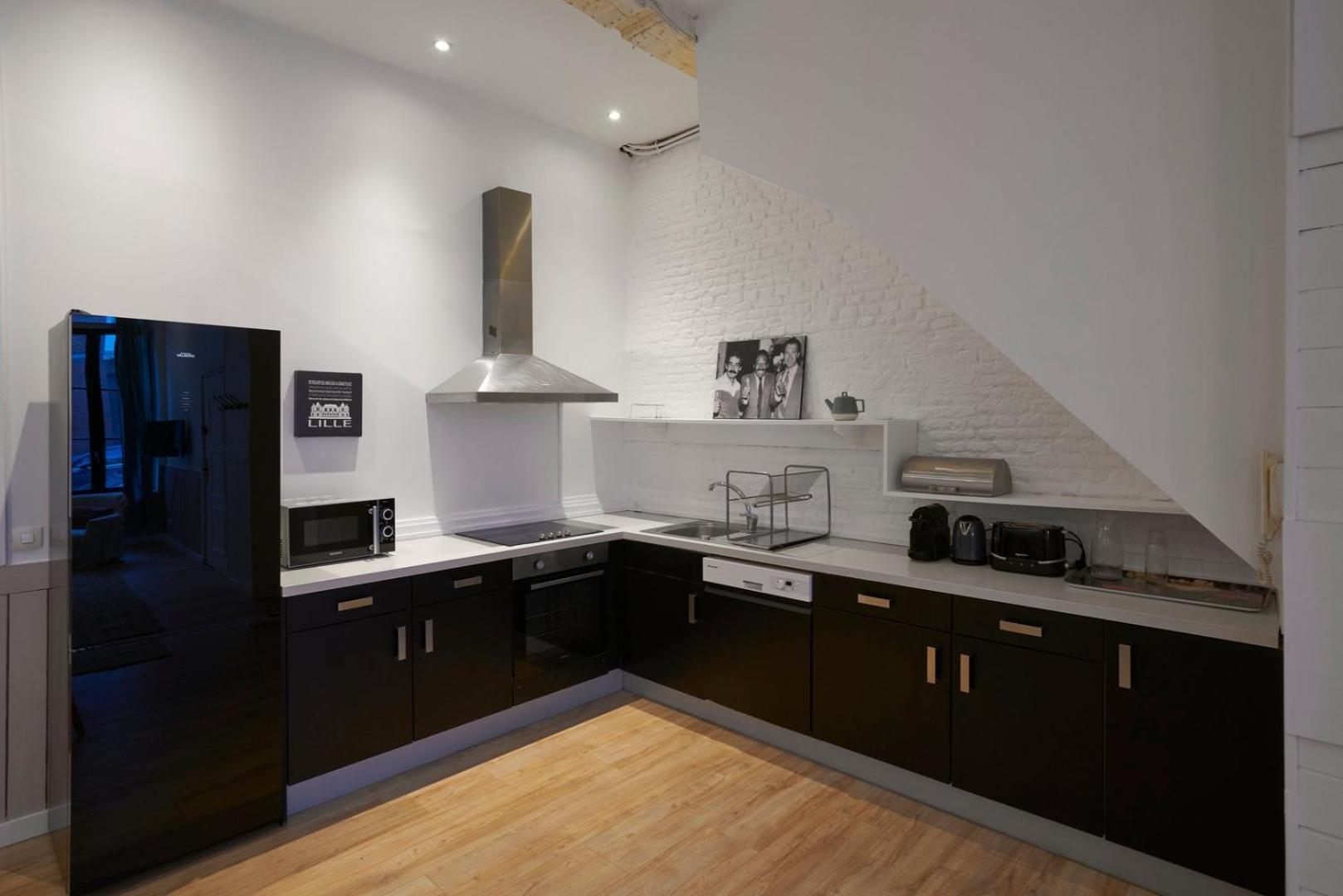 Old Lille: Charming Renovated Apartment Экстерьер фото