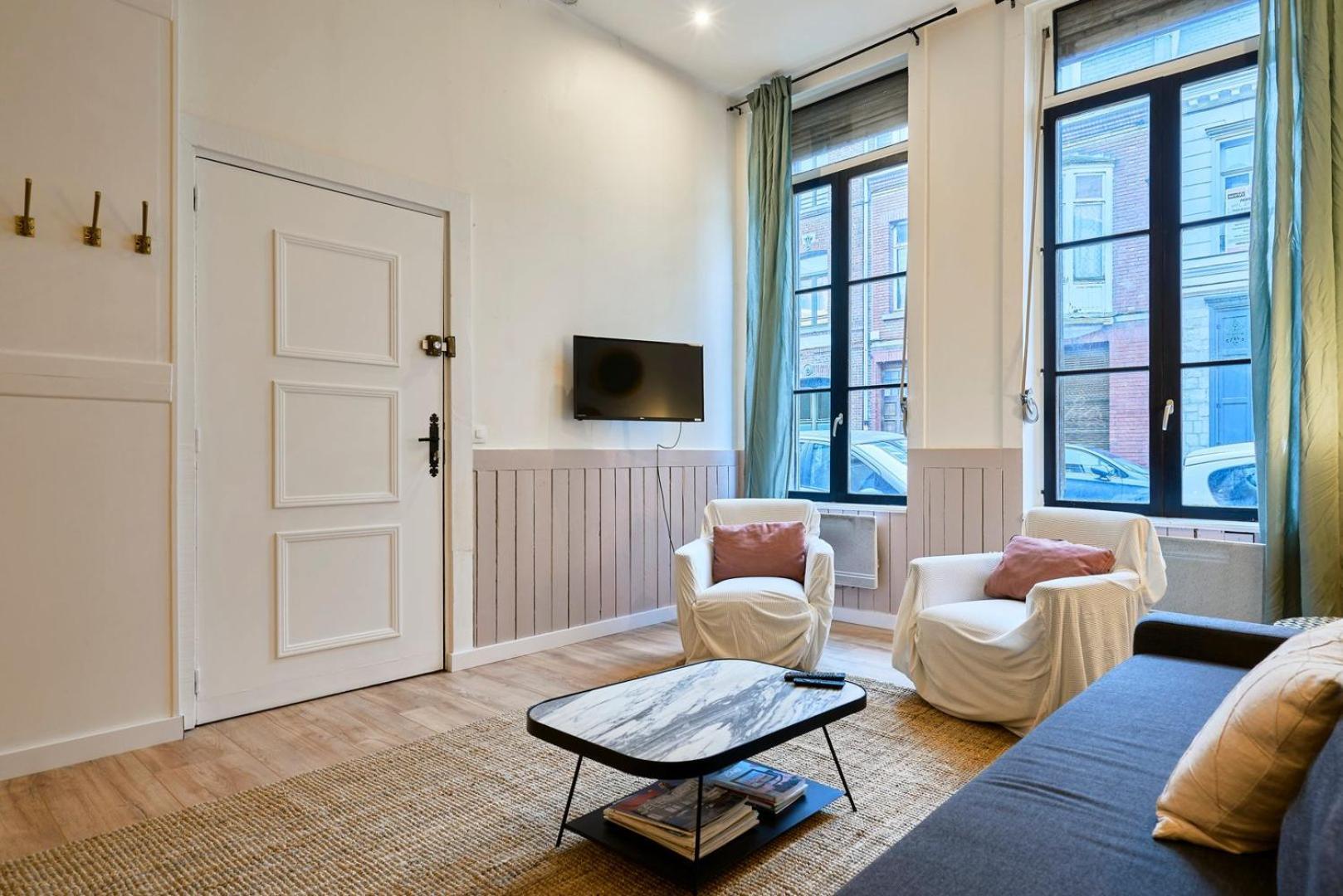 Old Lille: Charming Renovated Apartment Экстерьер фото